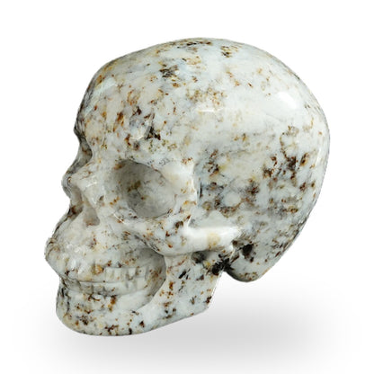 White Opal crystal skull 2.2" SKH20WO18 photo 7