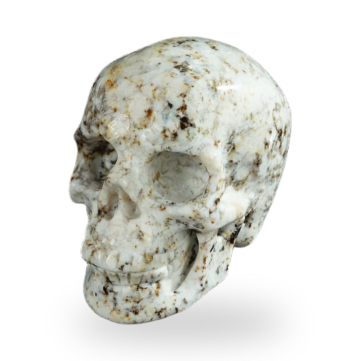 White Opal crystal skull 2.2" SKH20WO18 photo 8
