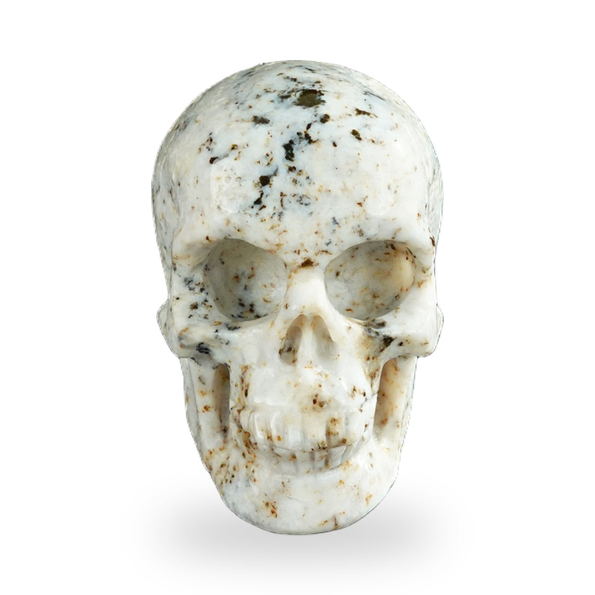 White Opal crystal skull 2.2" SKH20WO19 photo 1