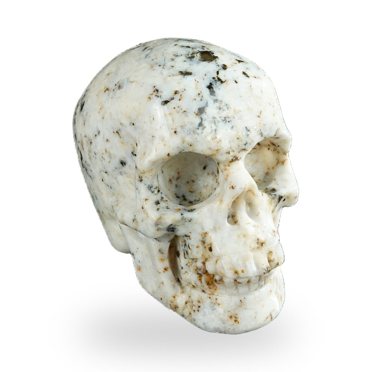 White Opal crystal skull 2.2" SKH20WO19 photo 2