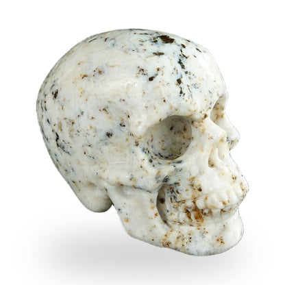 White Opal crystal skull 2.2" SKH20WO19 photo 3