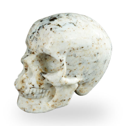 White Opal crystal skull 2.2" SKH20WO19 photo 7