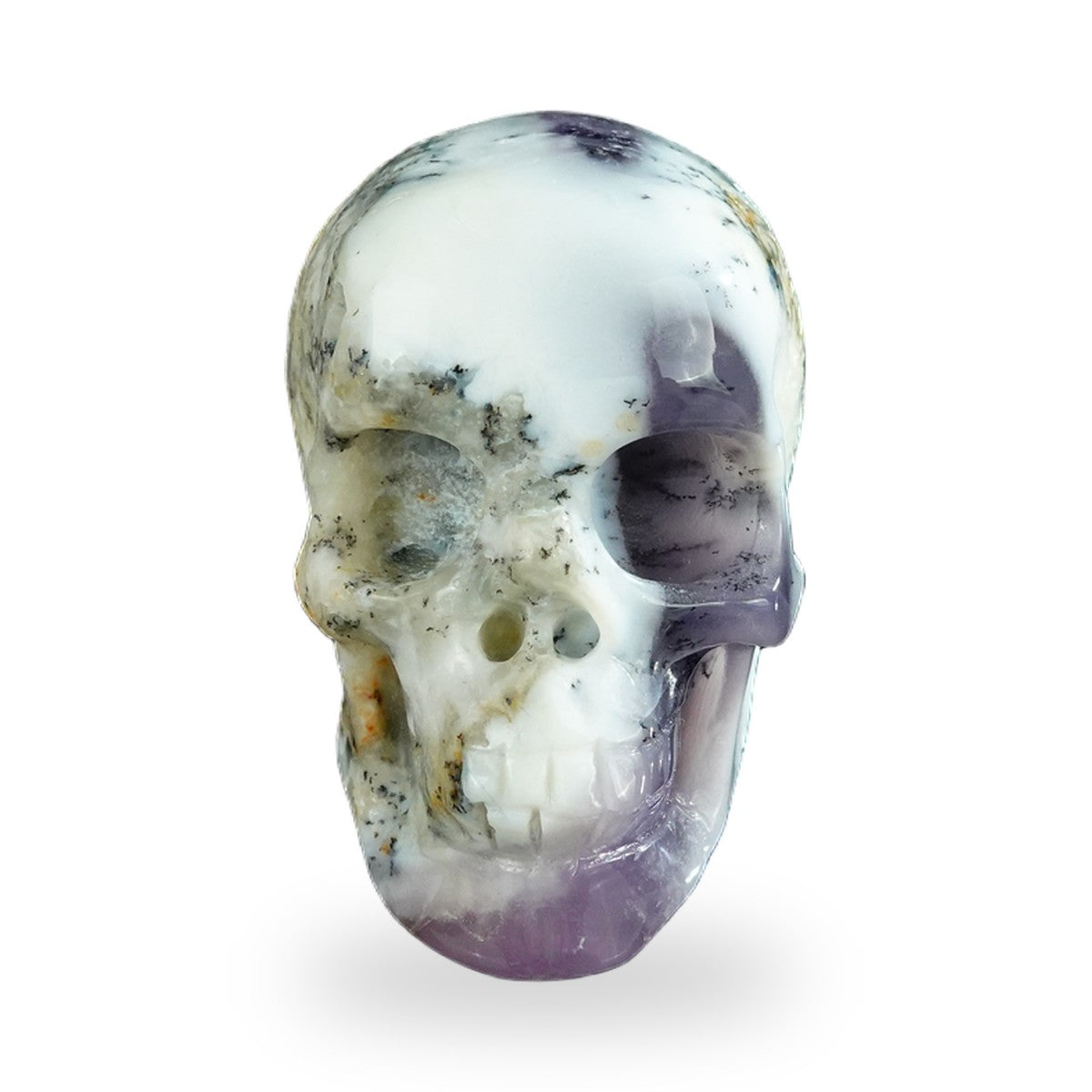 White Opal crystal skull 2.2" SKH20WO20 photo 1