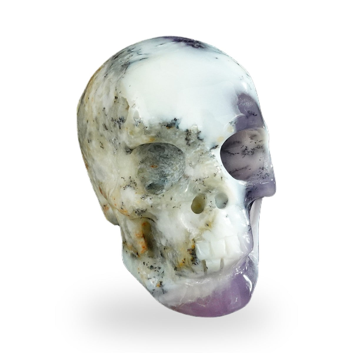 White Opal crystal skull 2.2" SKH20WO20 photo 2