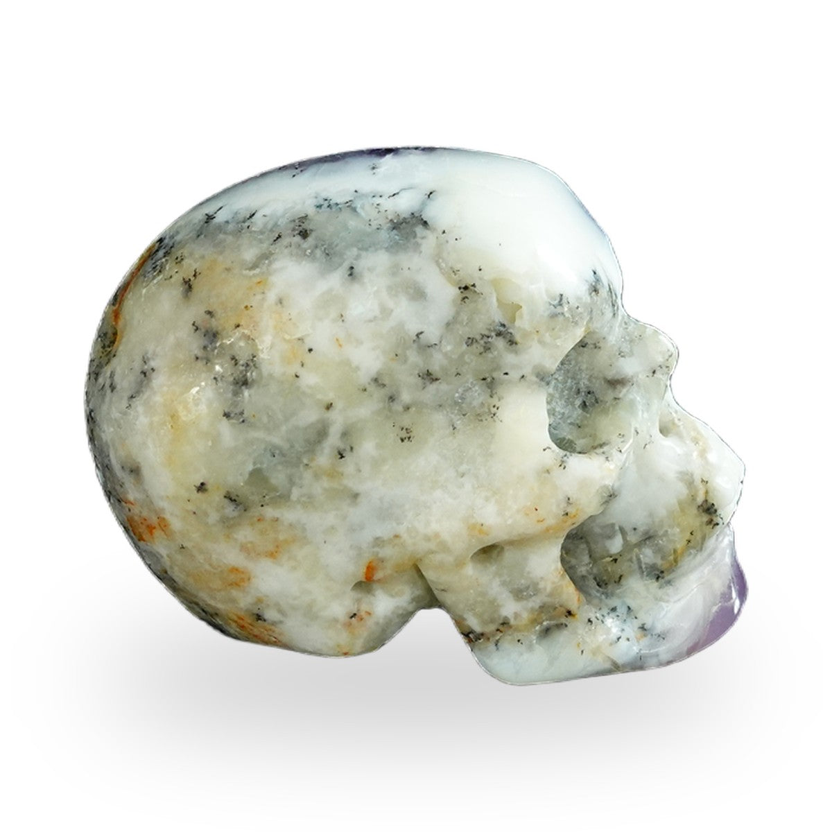 White Opal crystal skull 2.2" SKH20WO20 photo 5
