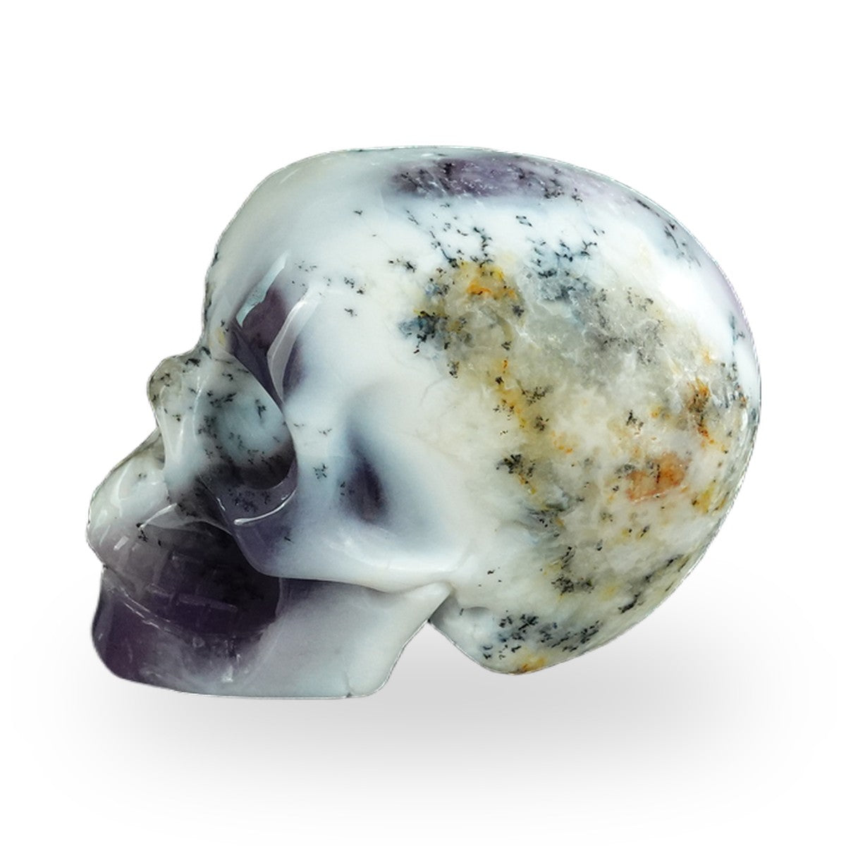 White Opal crystal skull 2.2" SKH20WO20 photo 7