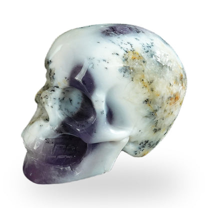 White Opal crystal skull 2.2" SKH20WO20 photo 8