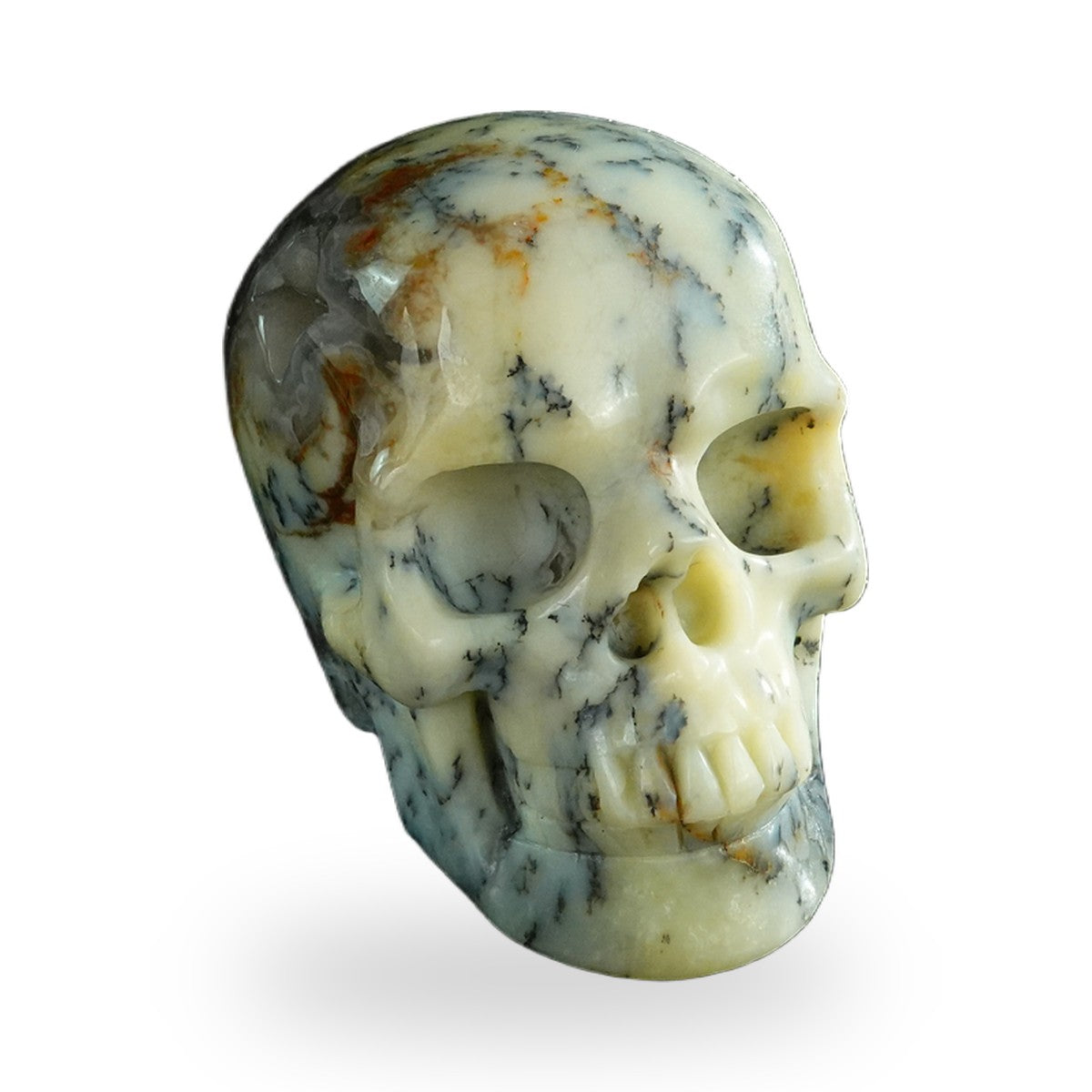 White Opal crystal skull 3" SKH30WO02 photo 2