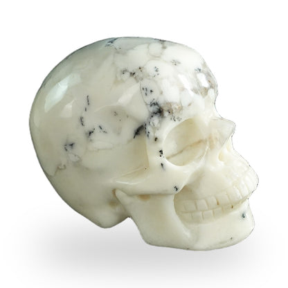 White Opal crystal skull 3" SKH30WO03 photo 4