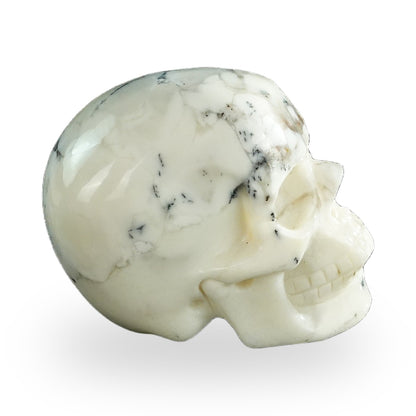 White Opal crystal skull 3" SKH30WO03 photo 5