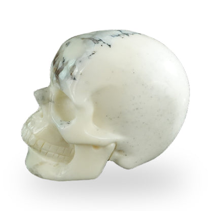 White Opal crystal skull 3" SKH30WO03 photo 6