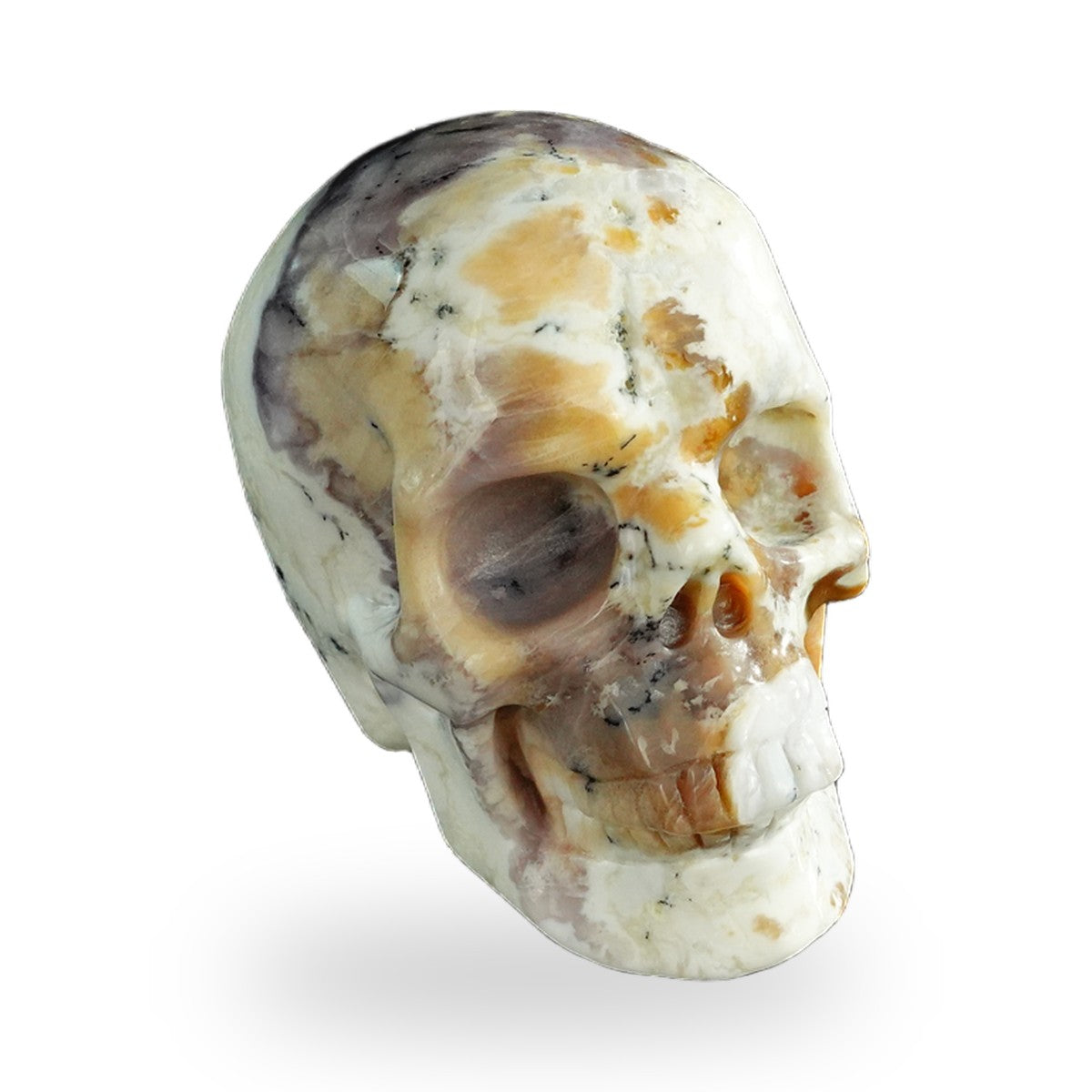 White Opal crystal skull 3" SKH30WO05 photo 3
