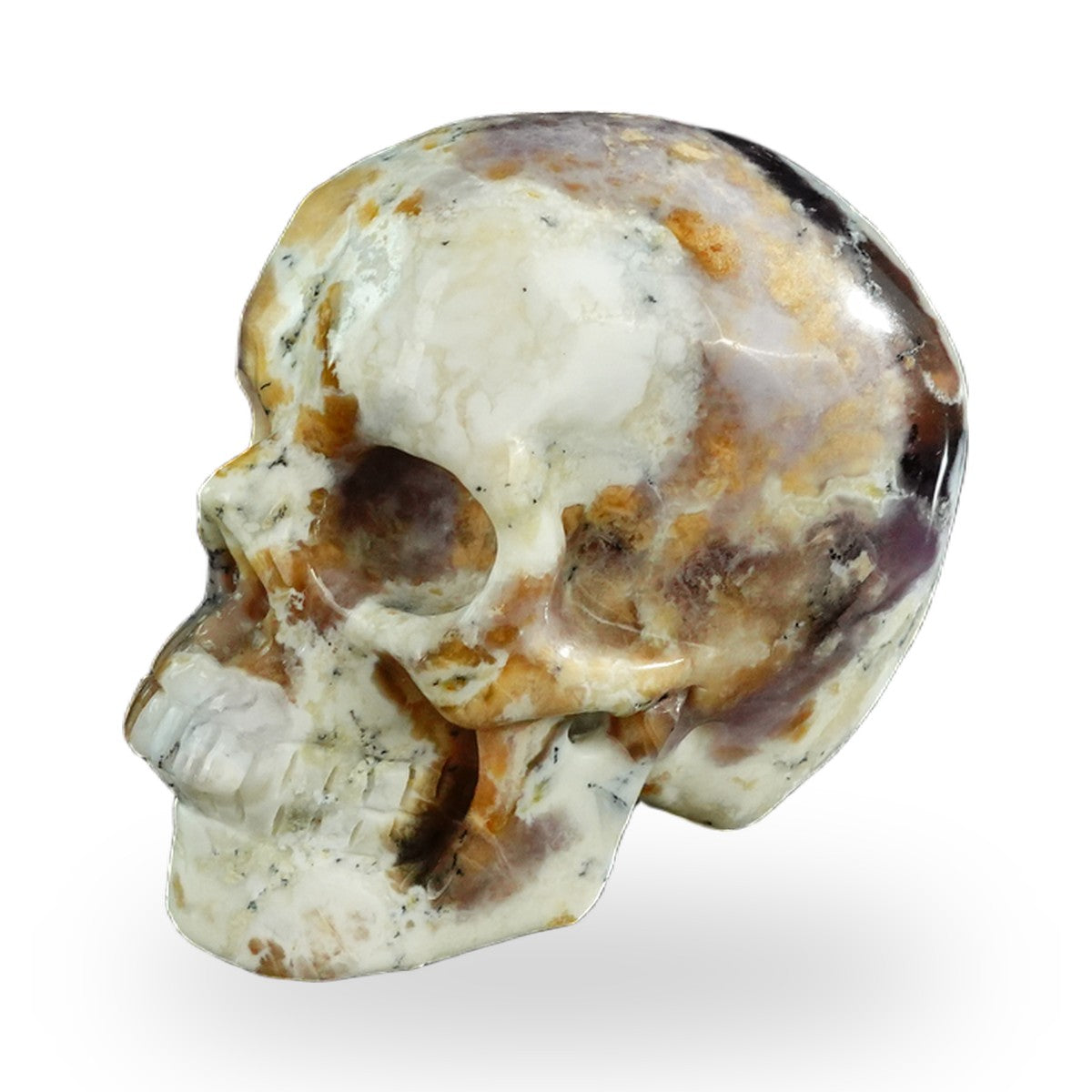 White Opal crystal skull 3" SKH30WO05 photo 7