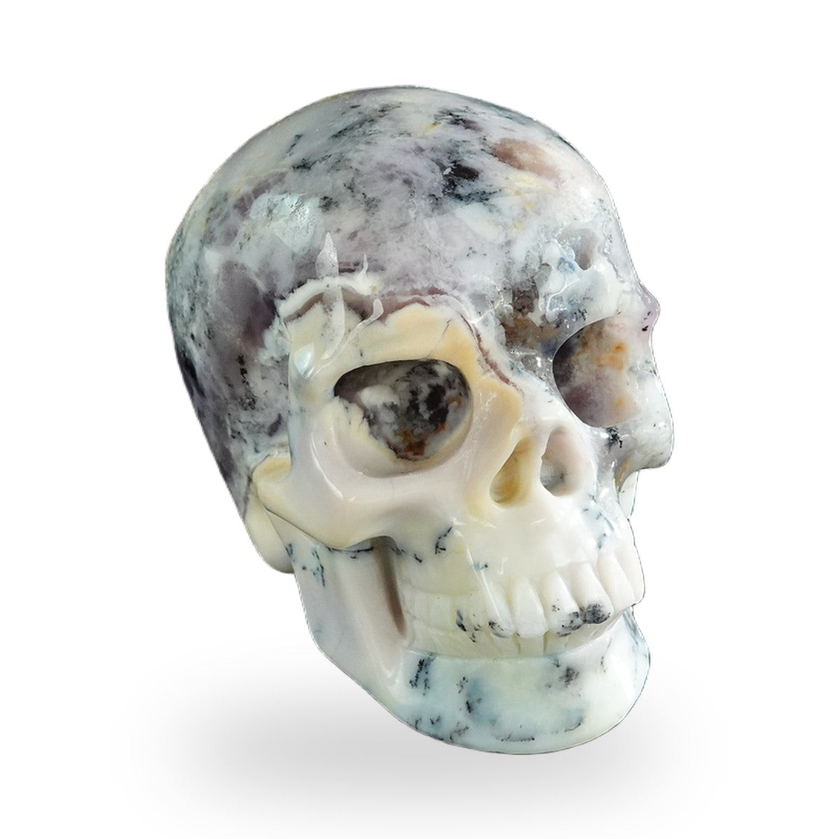 White Opal crystal skull 3" SKH30WO06 photo 2