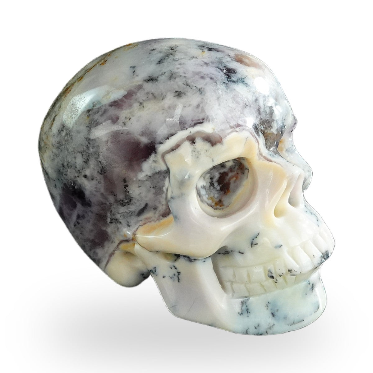 White Opal crystal skull 3" SKH30WO06 photo 3