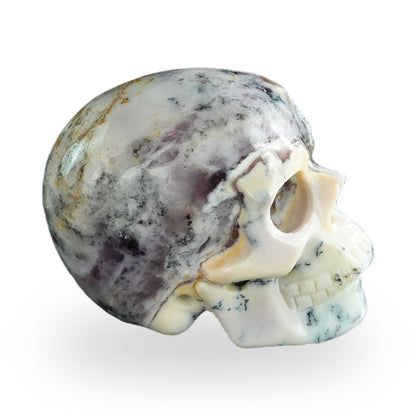 White Opal crystal skull 3" SKH30WO06 photo 4