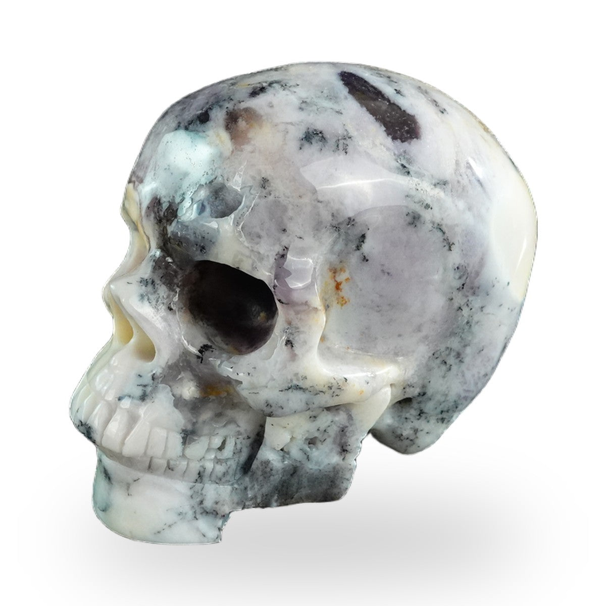 White Opal crystal skull 3" SKH30WO06 photo 6