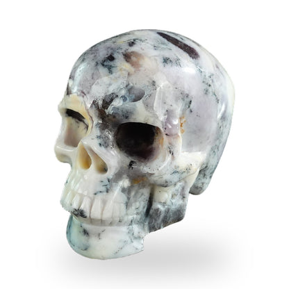 White Opal crystal skull 3" SKH30WO06 photo 7