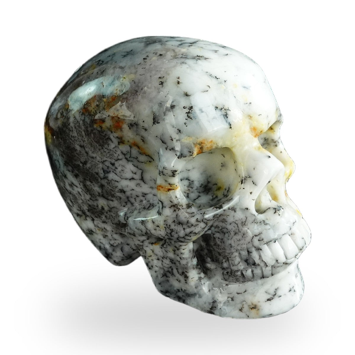 White Opal crystal skull 3" SKH30WO07 photo 4