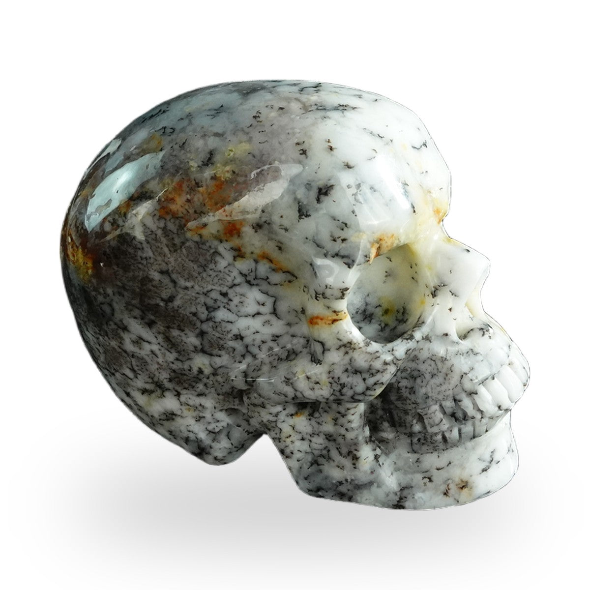 White Opal crystal skull 3" SKH30WO07 photo 5