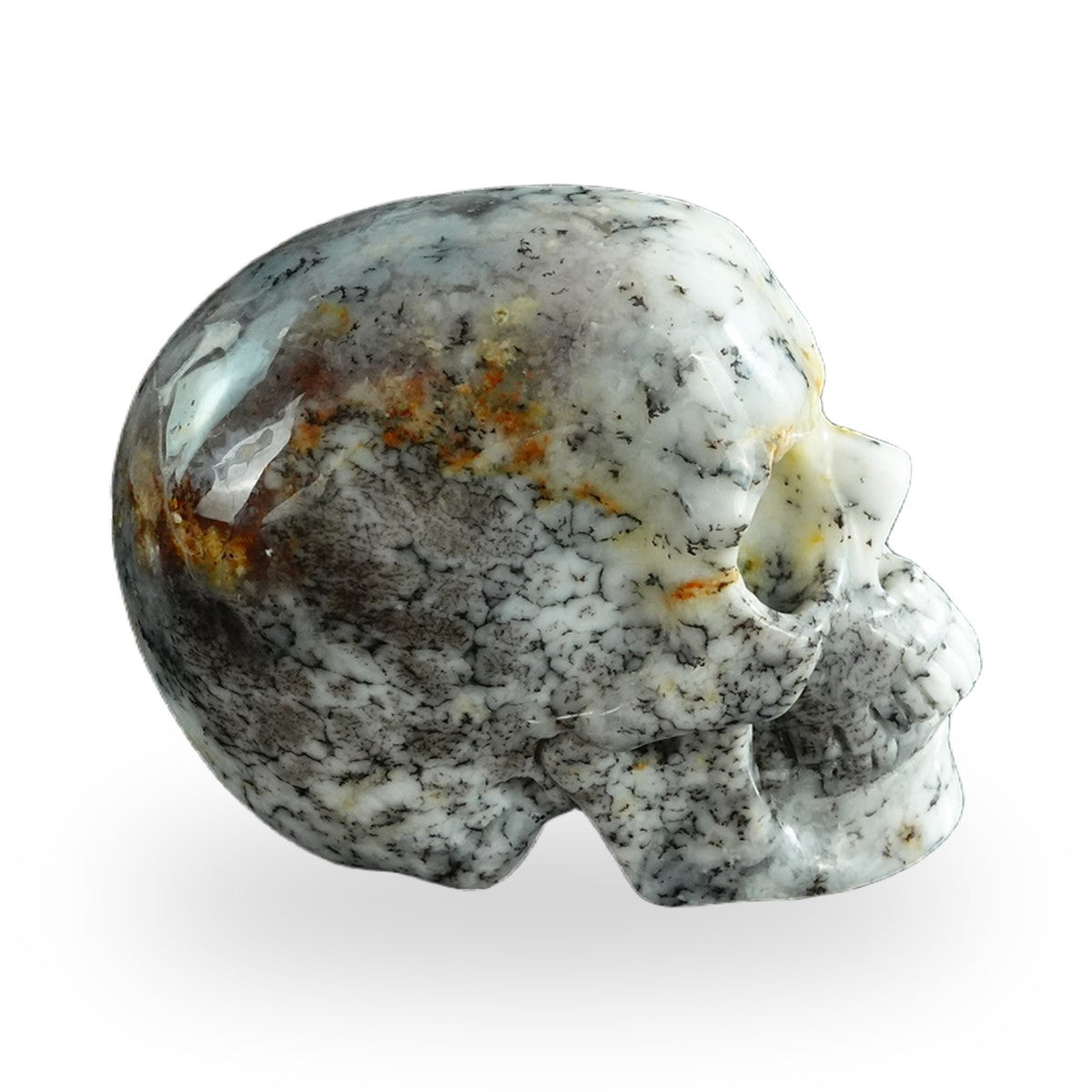 White Opal crystal skull 3" SKH30WO07 photo 6