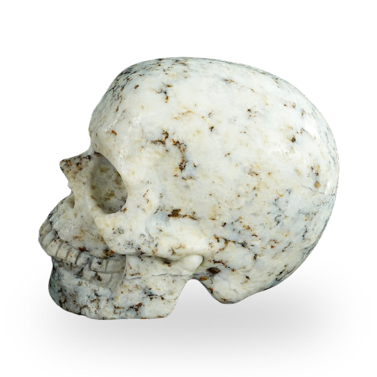 White Opal crystal skull 4.5" SKH45WO02 photo 5