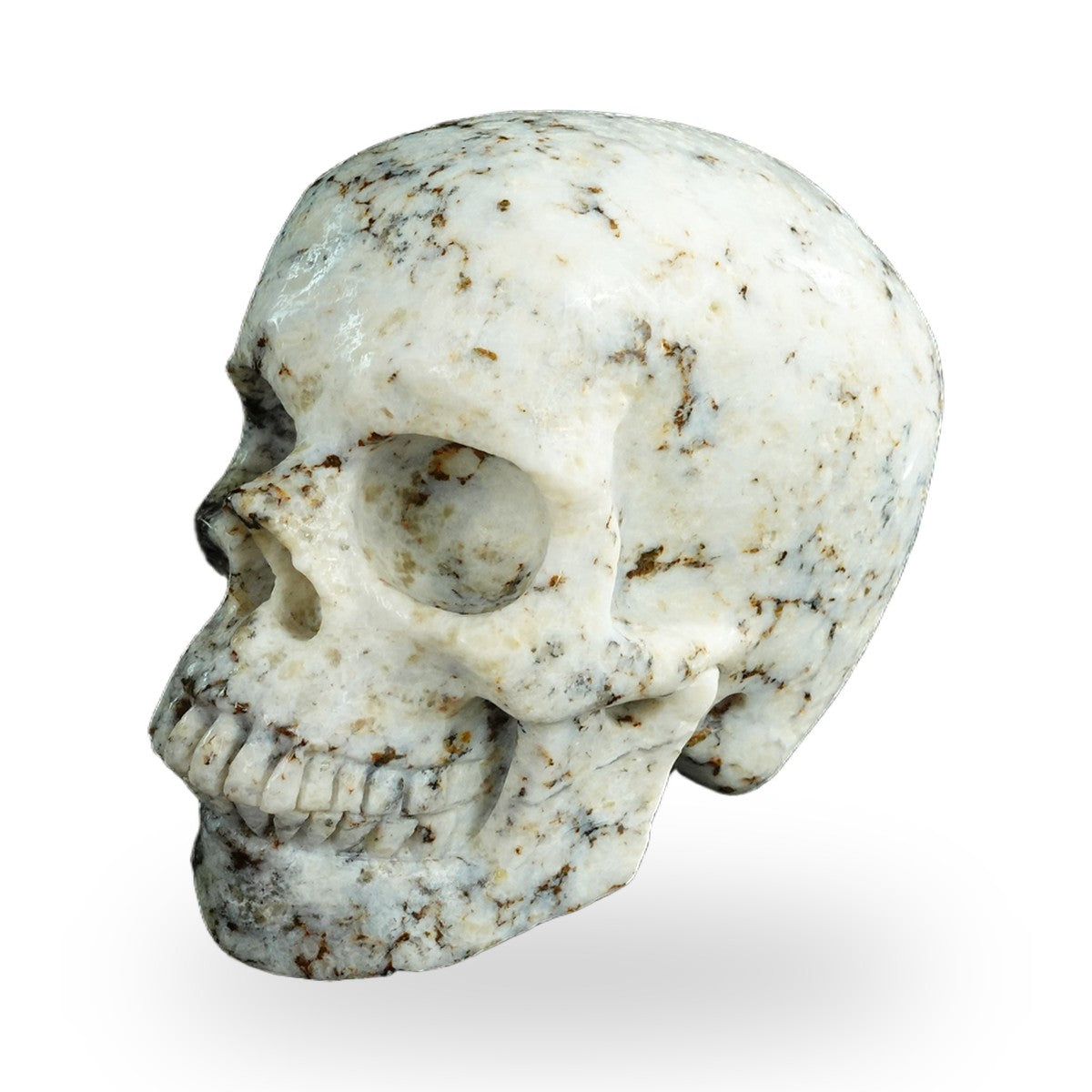 White Opal crystal skull 4.5" SKH45WO02 photo 6