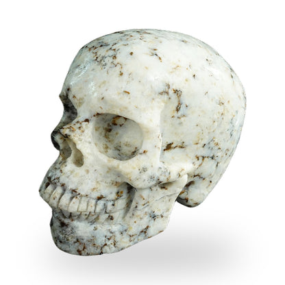 White Opal crystal skull 4.5" SKH45WO02 photo 6