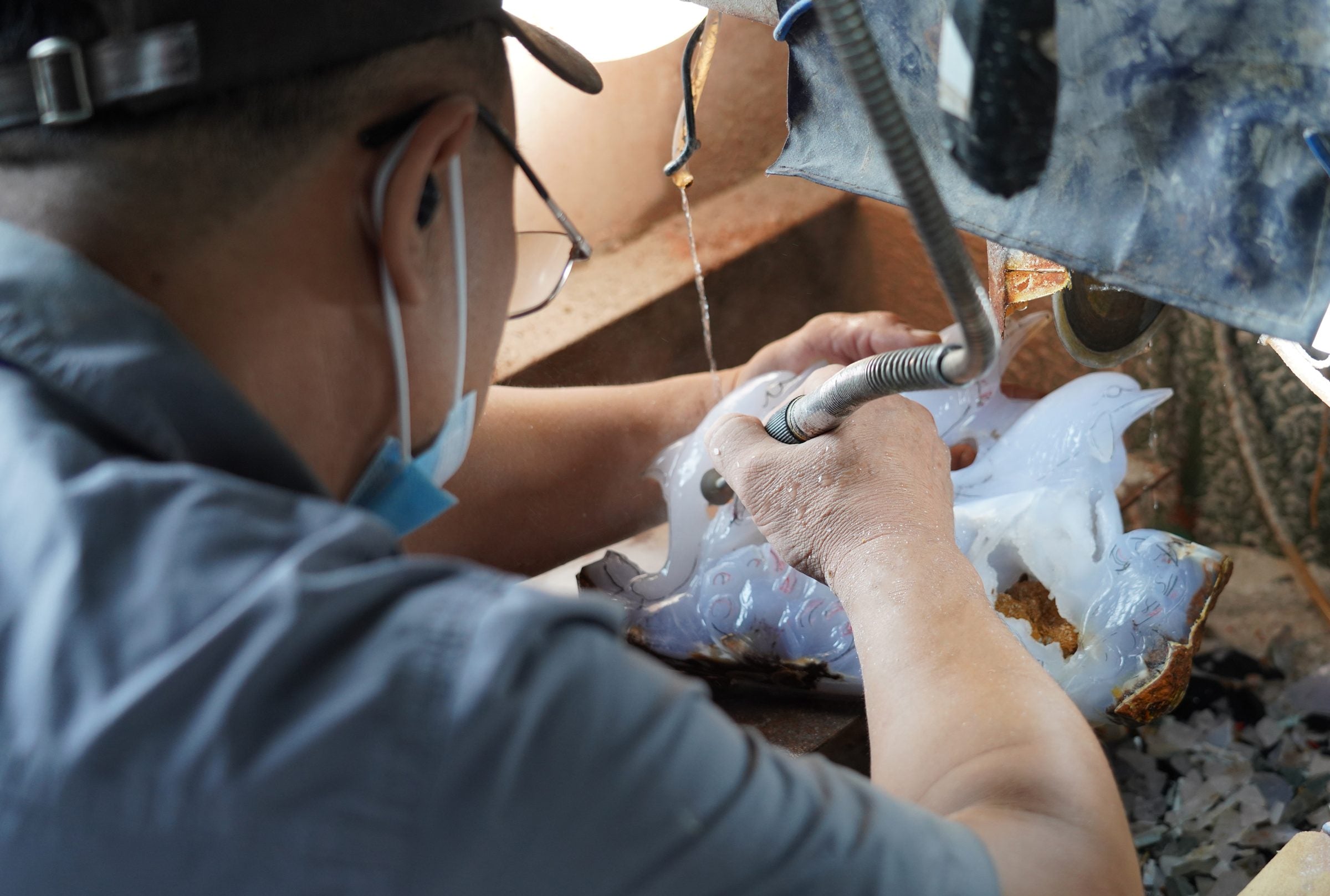 We carve every piece we sell.