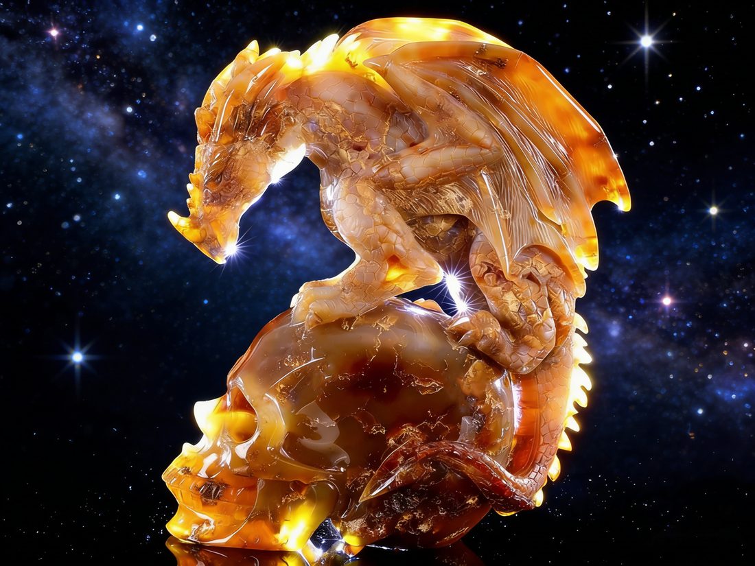 Dragon skulls